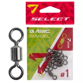 Вертлюжок Select Basic Swivel #1 (7 шт / уп), Размер: #1 (19.5 мм), фото 